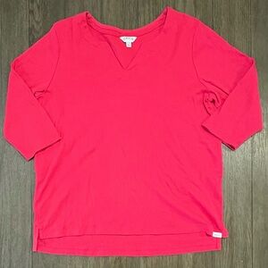 Orvis Pullover Top 3/4 Sleeves Women’s Size XL